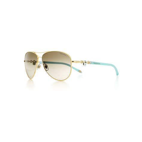 tiffany aviator sunglasses with lock